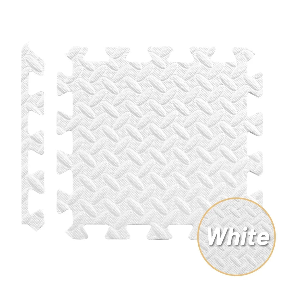 4-20PCS EVA Puzzle Fitness Mat – Interlocking Foam Floor Tiles, Non-Slip Home Gym & Kids Play Mat