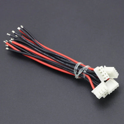 10pcs Lipo Battery Balance Charger Cables – 1S to 8S, IMAX B6 Connector, 30/20/15/10cm Single Head Wire
