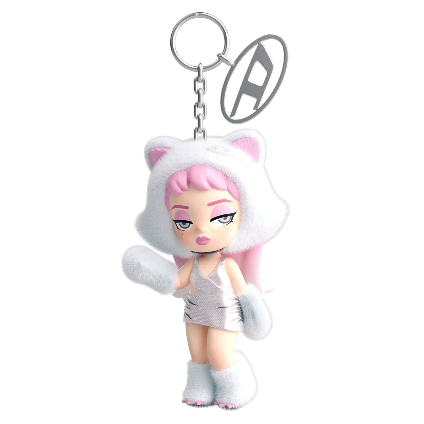DIESEL x Dolores Limited Edition Plush Pendant – Hanging Bag Accessory Toy