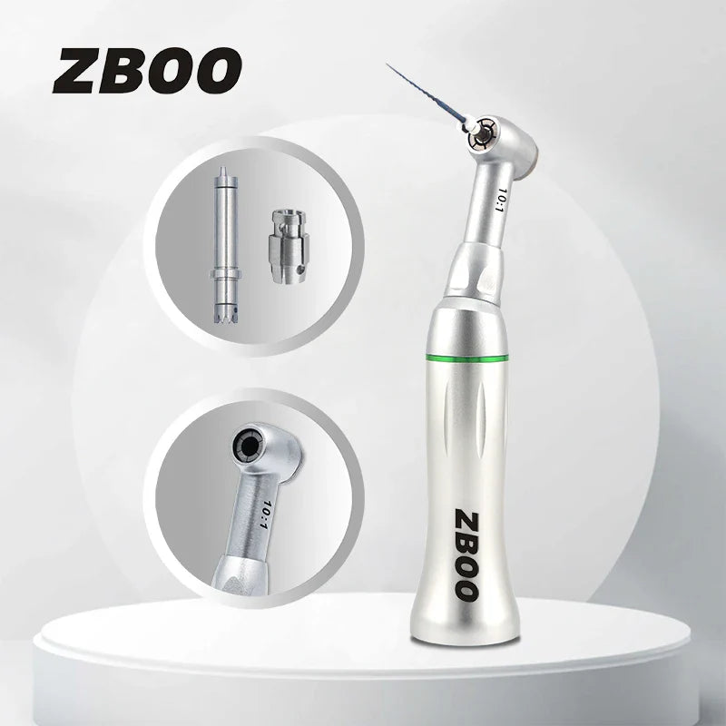 Dental 10:1 Contra Angle Handpiece — Implant Endodontic Hand Files with 30° Reciprocating for Endo Treatment