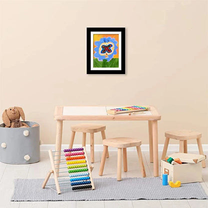 Kids Art Frames – Magnetic Front Open Display for Posters, Photos, Drawings, and Paintings, Home Decor Frametory
