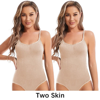 Women Seamless Shapewear Bodysuit - Sexy Slimming Butt Lifter Open Crotch Body Shaper for a Smooth Fit