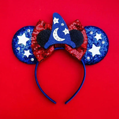 Toy Story Character Headbands - Sequin Bow, Woody, Buzz Lightyear & Alien Hair Accessories for Girls