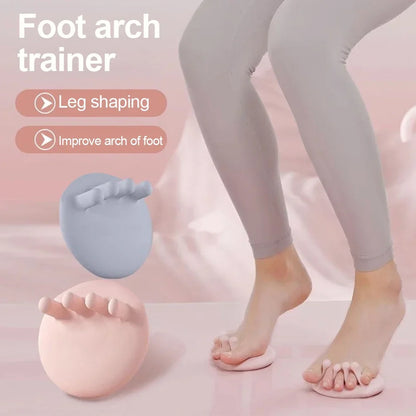2pcs Arch Foot Trainer & Toe Corrector — Fitness Exerciser for Plantar Function, Thumb Valgus, and Buttocks Arch Support