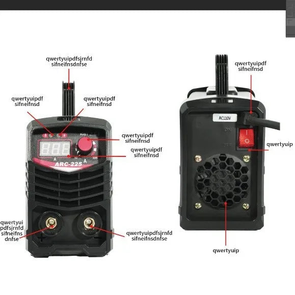 Mini ARC Welding Machine – Portable Electric Welder ARCMMA120/200/225/300 for Home DIY Projects & Repairs