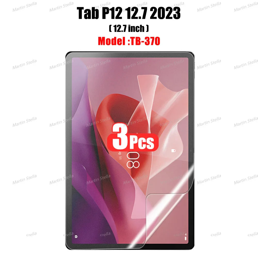 3Pcs Paper-Like Screen Protector for Lenovo TAB M10, M9, M8, M11, P12 Pro, P11 – Non-Glass Protector for 1st, 2nd & 3rd Gen