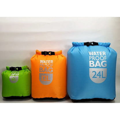 6L/12L Outdoor Dry Bag – Waterproof Sack for Fishing, Boating, Rafting, Kayaking, Floating Accessories