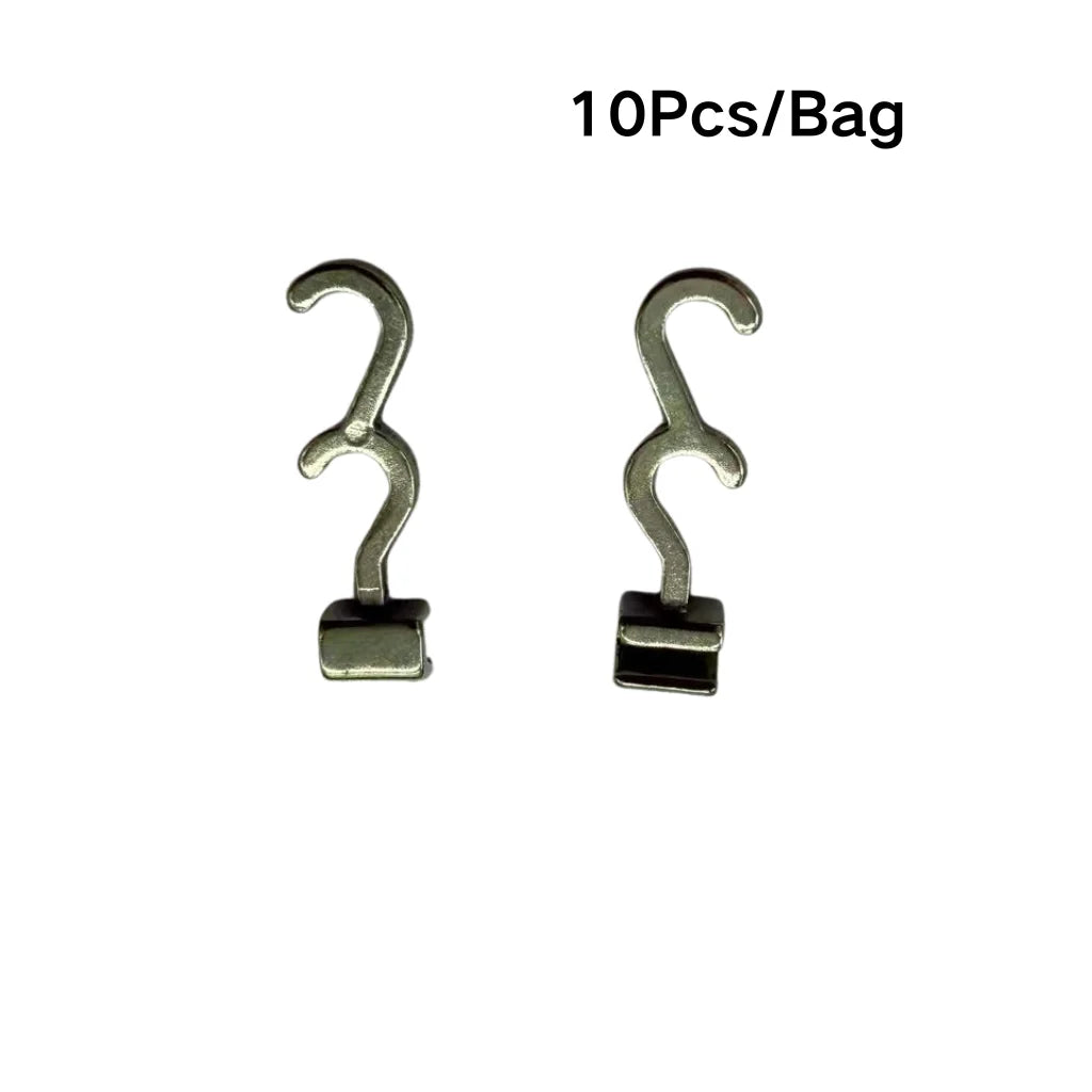 Orthodontic Lingual Button & Crimpable Hook Set – Metal Bondable Dental Traction Eyelets & Accessories for Dentistry Use
