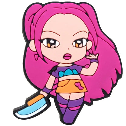 KPop Demon Hunters Shoe Charms – Premium Clog Decorations & Popular Shoe Accessories