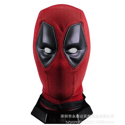 Deadpool Cosplay Mask – Nylon & Cotton Mesh Helmet for Halloween, Party & Carnival Costume