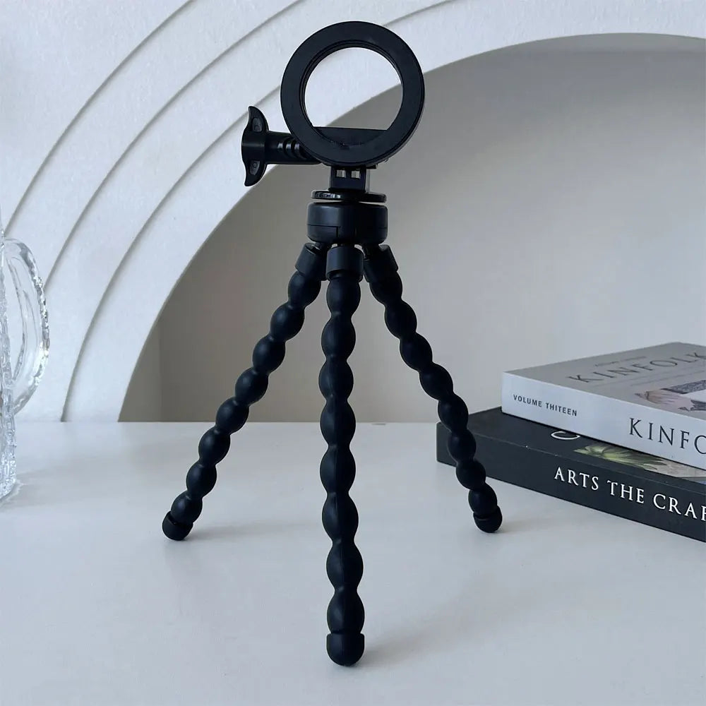 MagSafe Magnetic Mini Tripod — Universal Smartphone & Mobile Phone Stand, Octopus Monopod Holder