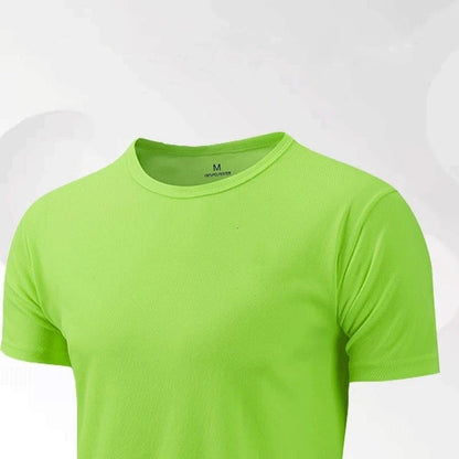 Men & Women Quick Dry Sports T-Shirt - Breathable Short Sleeve Gym, Running & Fitness Training Jersey