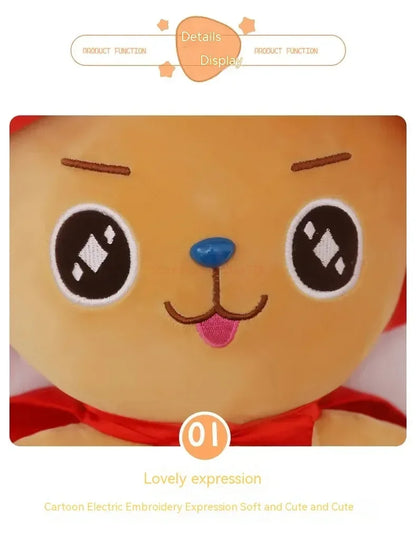 One-Piece Anime Plush — Monkey D. Luffy & Tony Chopper Stuffed Doll, 35–70cm, Sleeping Pillow Toy Gift