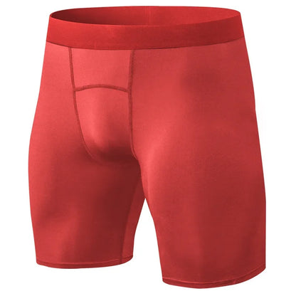 Men’s Gym Compression Shorts – Breathable Quick-Dry Fitness & Bodybuilding Training Jogger Shorts, Elastic Sports Activewear