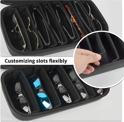 Travel Sunglasses Organizer Case Bag for Men and Women – Polarized Sunglasses Storage Holder (Bag Only)