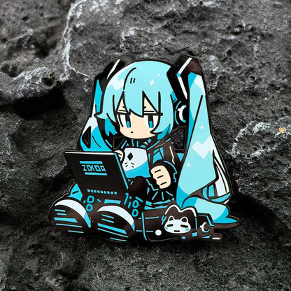 Japanese Anime Pin Badge — Cartoon Brooch for Backpacks, Clothes & Schoolbags