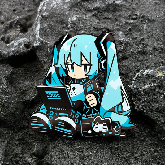 Japanese Anime Pin Badge — Cartoon Brooch for Backpacks, Clothes & Schoolbags