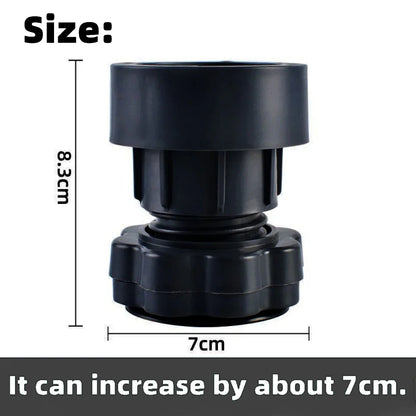 4PCS Washing Machine Foot Pads – Noise-Reducing, Shock-Absorbing, Non-Slip Brackets for Refrigerator & Appliances