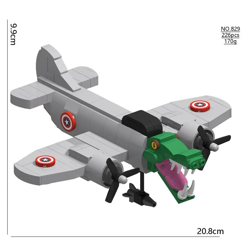 2025 New Tung Tung Sahur Tralalero Building Block Toy – Shark Blind Box Collectible Toy for Kids