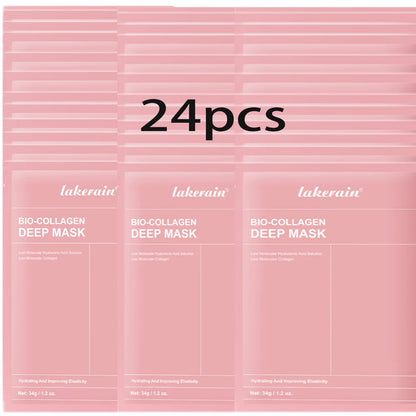 Bio-Collagen Deep Hydrating Hydrogel Mask – Overnight Collagen Mask for Firming & Pore Minimizing