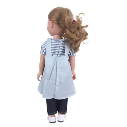 Doll Clothing Set – Firefighter, Student, Graduation, Artist & Athlete Outfits for 18-Inch American & 43cm Baby Newborn OG Girl Dolls