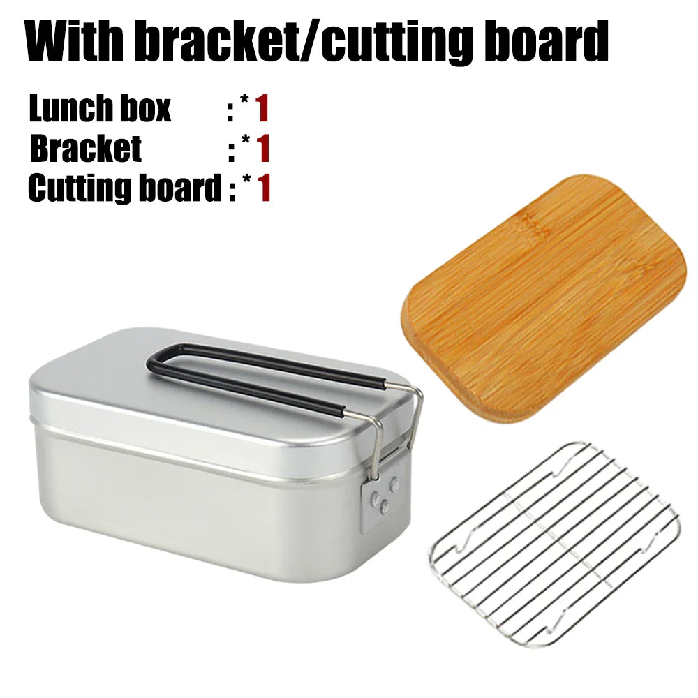 Ultralight Camping Cookware Set – Tableware, Lunch Box & Cooking Pots for Outdoor Hiking & Picnic