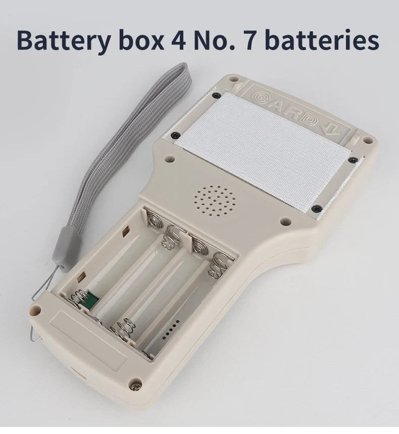 RFID Copier & USB Programmer – 125KHz & 13.56MHz NFC 10-Frequency Card Reader, Duplicator & UID Decoder