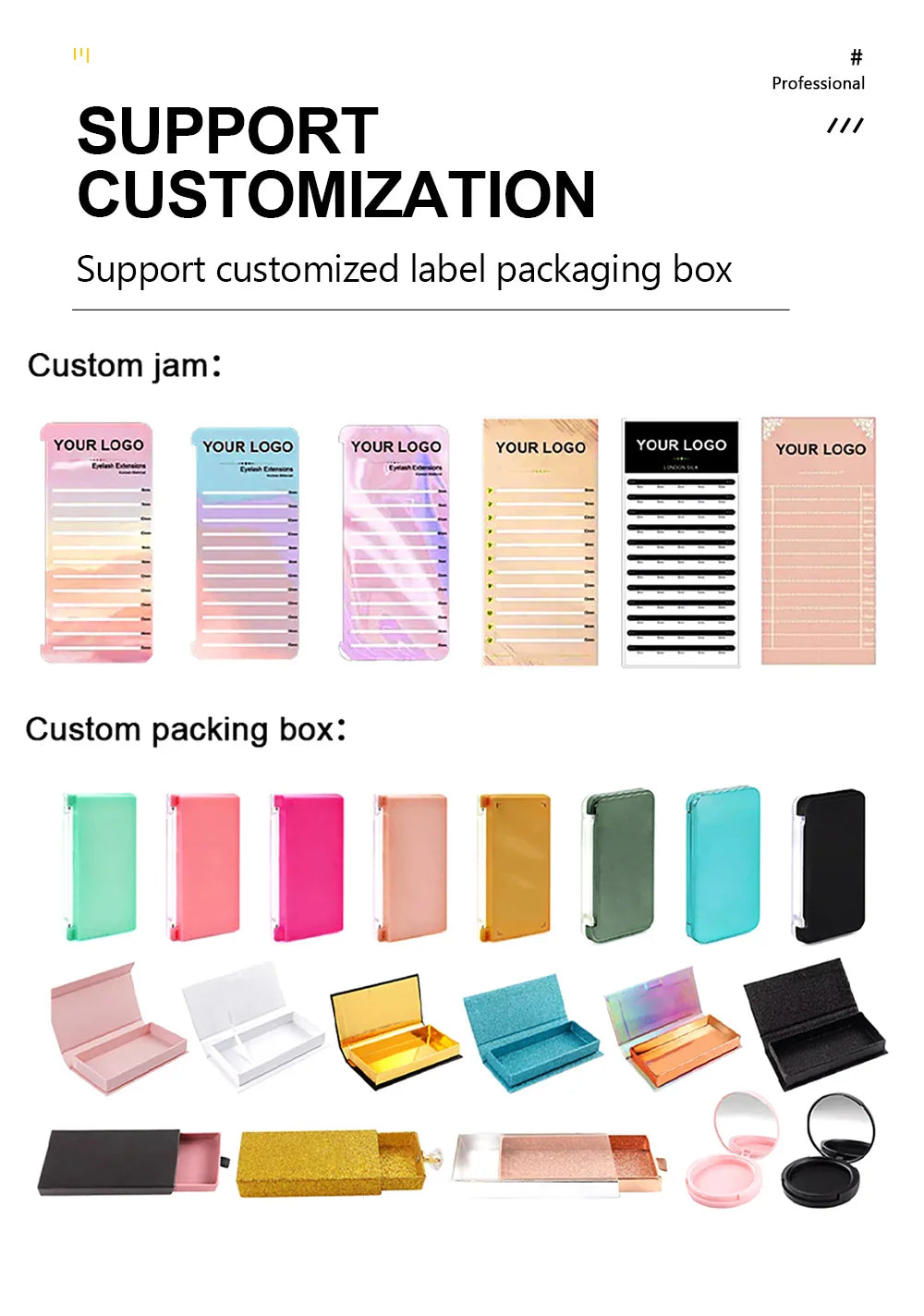 MASSCAKU W-Shaped Eyelash Extensions – 3D to 10D Natural Soft Lightweight Fans