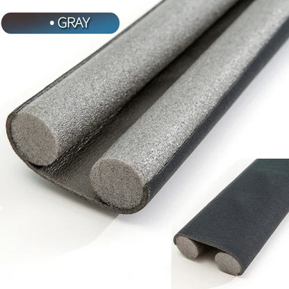 Flexible Door Bottom Seal Strip - Windproof Dustproof Weatherstrip Guard and Draft Blocker for Home Doors