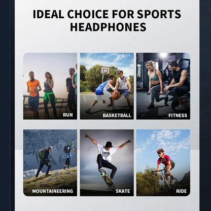 Xiaomi Mijia Real Bone Conduction Sport Headphones – Wireless Bluetooth Earphones with Mic, Hands-Free for Running
