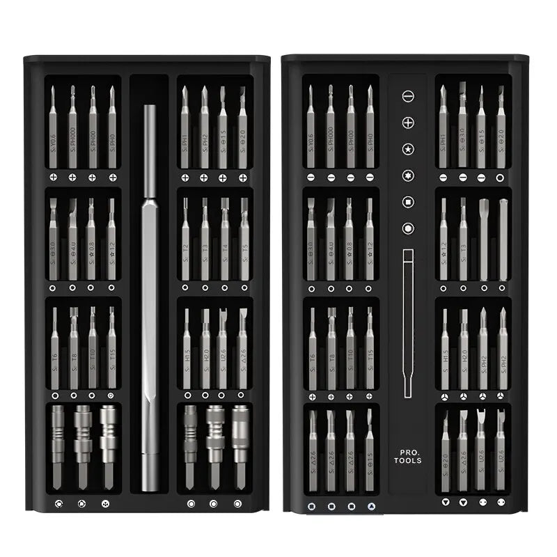 63-in-1 Magnetic Screwdriver Set: Precision Kit for Electronics, Computer, Phone - Multifunctional Maintenance Tool for Disassembly and Repair