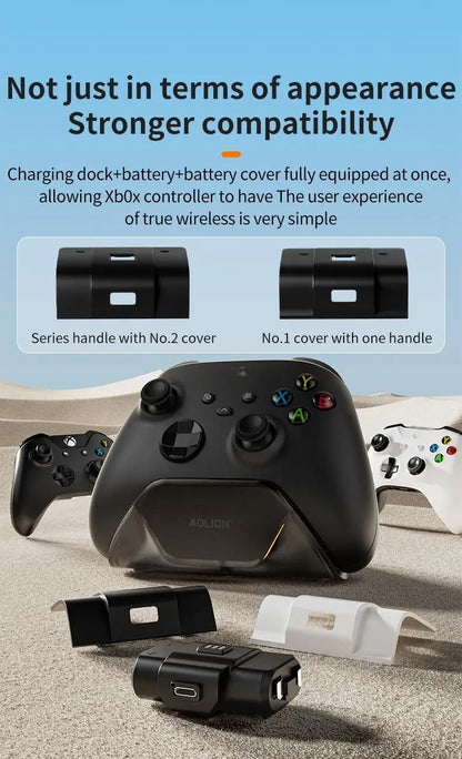 Fast Charging Dock for Xbox One & Series X/S Controllers – Single Controller Charging Station