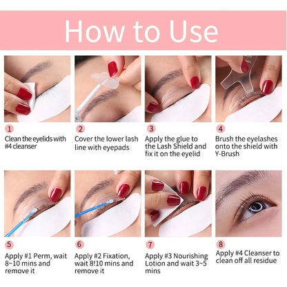 ICONSIGN Lash Lift Kit – Upgrade Version for Eyelashes, Lasts 6-8 Weeks, Calia Perm Enhancer Makeup Tools