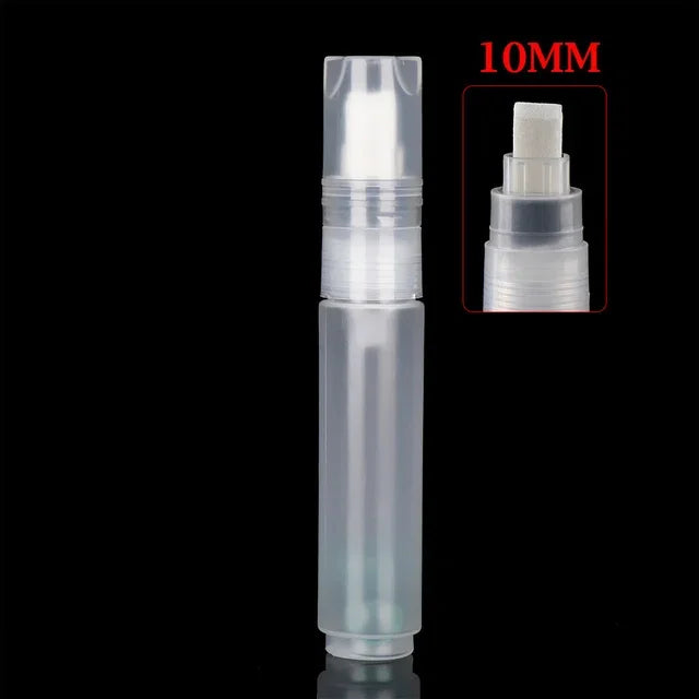 Plastic Empty Pen Rod Tubes – 0.5 to 30mm Barrels for Graffiti, Liquid Chalk, Paint Marker Accessories