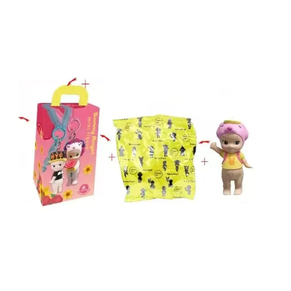 Candy House Keychain Blind Box – Cute Handmade Doll Bag Pendant for Girls