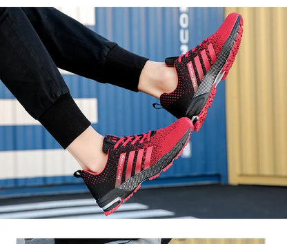 Men’s Air Cushion Running Shoes – Breathable Lightweight Marathon Sneakers for Athletic Training, Comfortable for Women