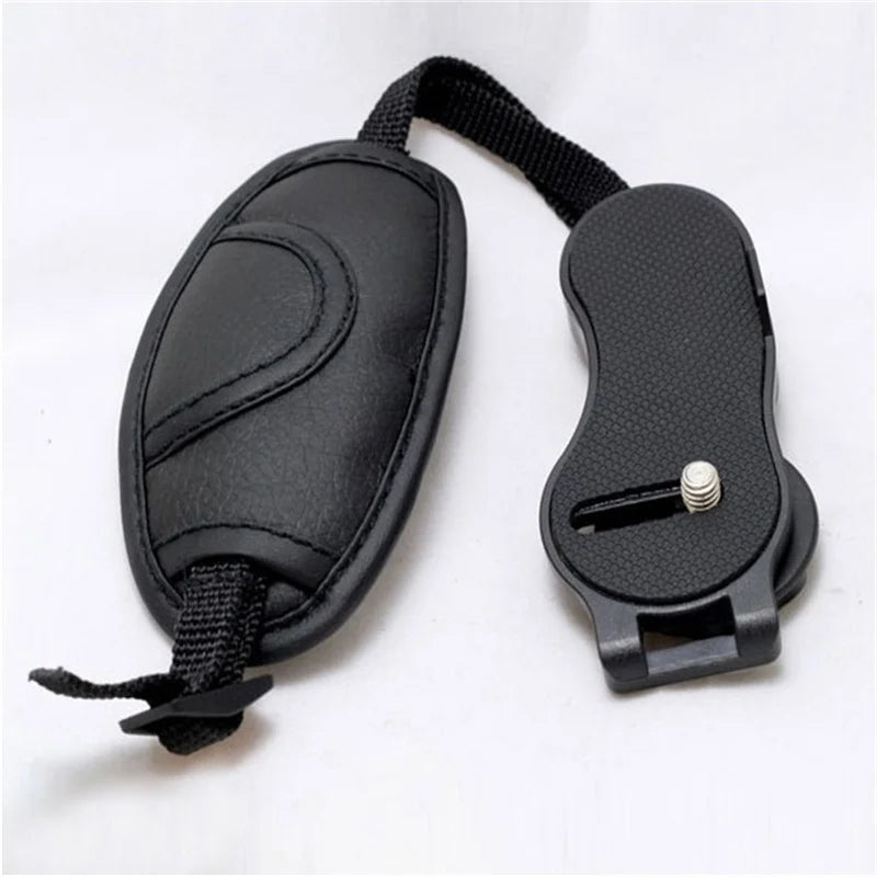 Leather Hand Grip Wrist Strap – DSLR Camera Strap for Nikon & Canon (Not for Flip Screen Cameras)
