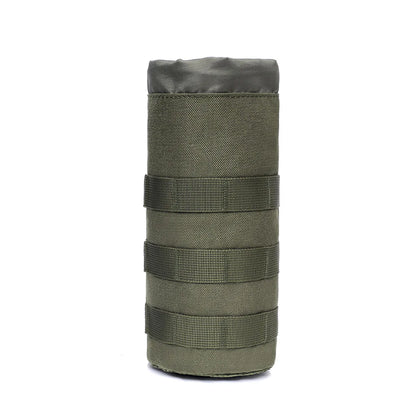 MOLLE Tactical Water Bottle Holder 600D Nylon Pouch for Hiking, Camping, Hunting & Outdoor Use