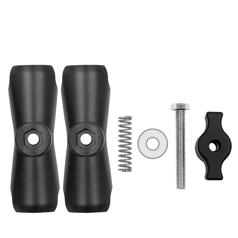 1" Ball Head Car & Motorcycle GPS Holder Mount – 10mm Base for GoPro, Yi, Insta360 & Phone Accessories
