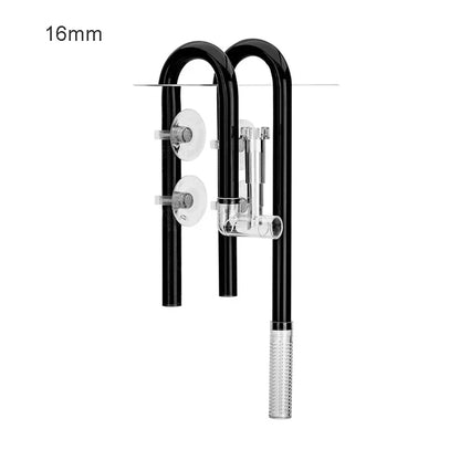 AQUAPRO Aquarium Inlet & Outlet Pipe Set – Plastic Skimmer Lily Flow for Fish Tanks & Bowls