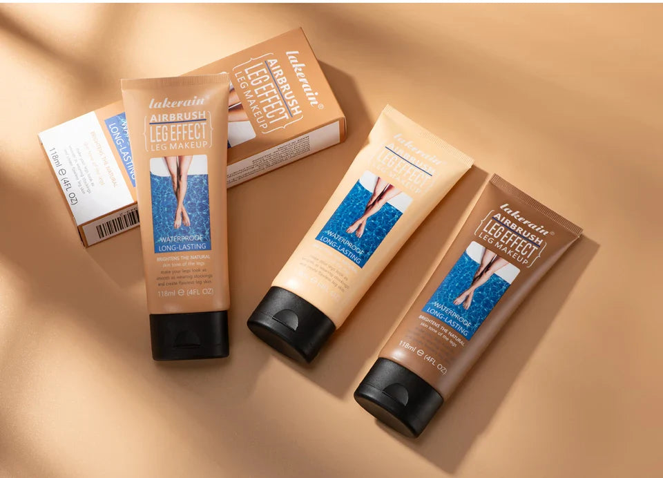 Leg Makeup Lotion – Waterproof Long-Lasting Body Foundation & Tanning Cream for Even Skin Tone, Medium Bronze