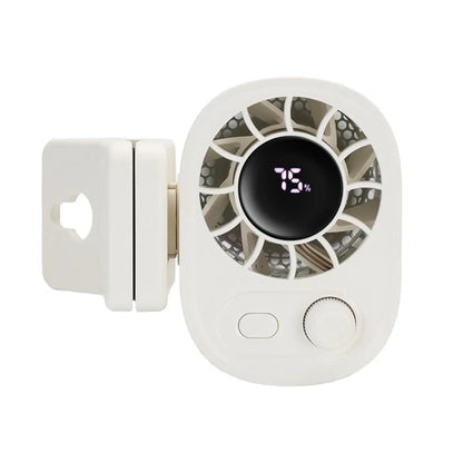 3-in-1 Clip-On Fan - 360° Rotatable USB Rechargeable Car, Outdoor & Desktop Cooling Fan