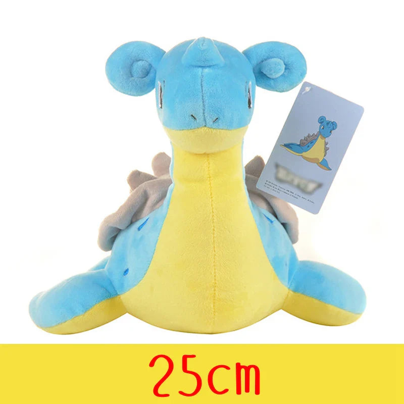 Original Pokémon Gengar Plush 24cm – Cute Pikachu Soft Stuffed Toy Doll for Kids Birthday Gift