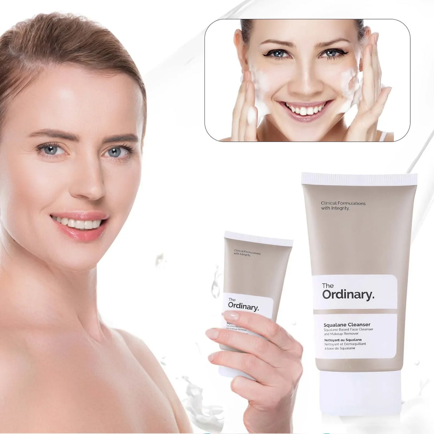 Gentle Facial Cleanser – Moisturizes & Removes Cosmetics and Impurities for Clean, Soft Skin