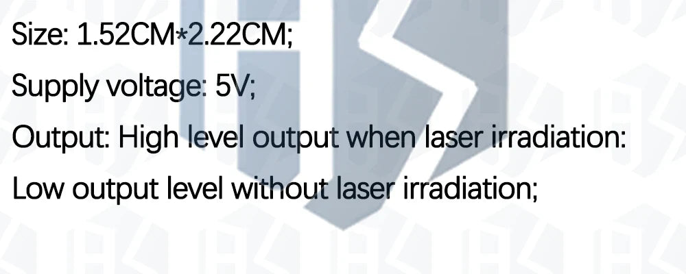 KY-008 650nm Laser Transmitter Module – Laser Sensor Receiver Kit, Non-Modulated Tube Module