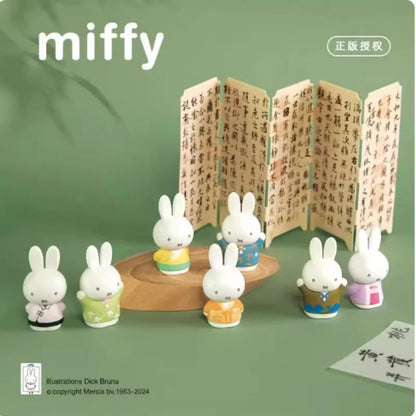 Original Miffy Ancient Style Series Blind Box – Cute Anime Character Hanging Toys & Festival Gifts