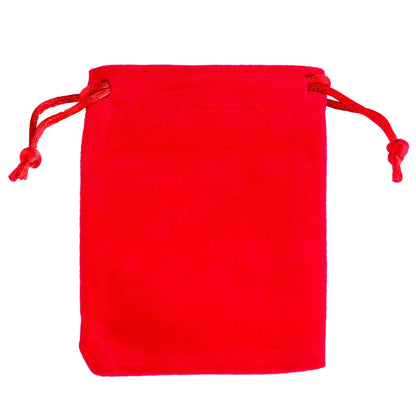 10pcs 5x7cm Mixed Color Velvet Gift Bags | Soft Velvet Drawstring Pouches for Christmas Jewelry Packaging