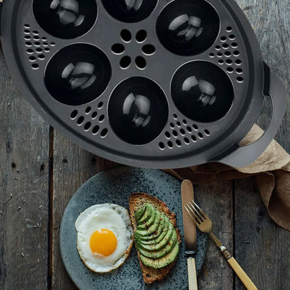 6 in 1 Egg Boiler for Thermomix TM5, TM6, TM31 - Multi-Use Egg Cooker, Poacher, and Steamer Mold for Kitchen Baking and Cooking