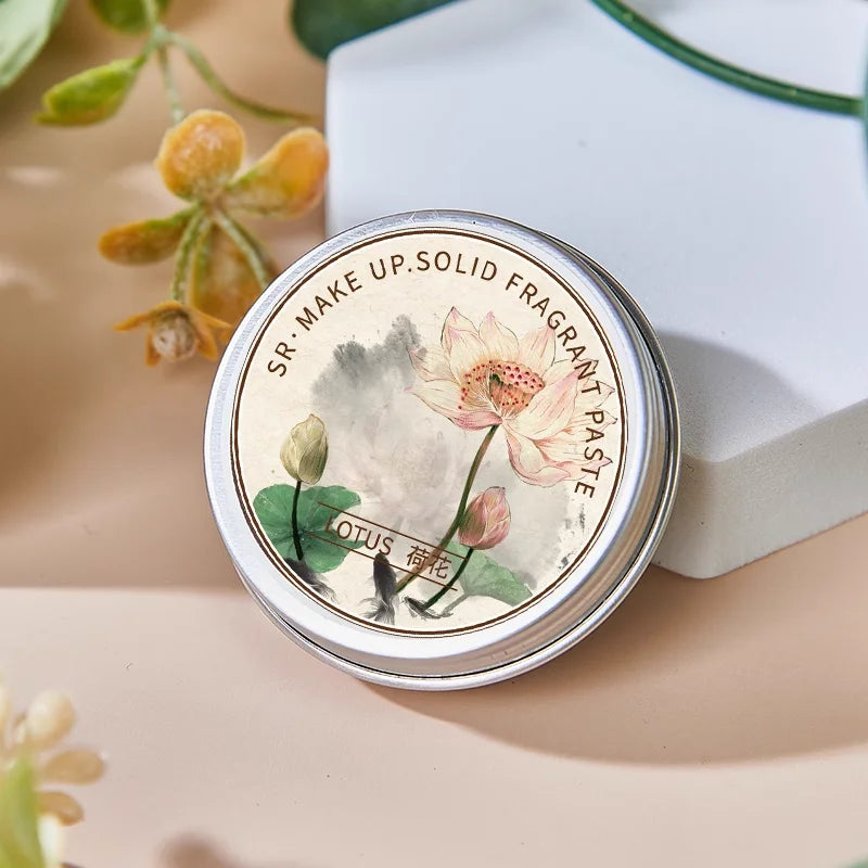 Portable Solid Perfume Balm – Long-Lasting Fragrance Deodorant for Men & Women | Pocket Size Fresh Scent for Daily Use & Dating