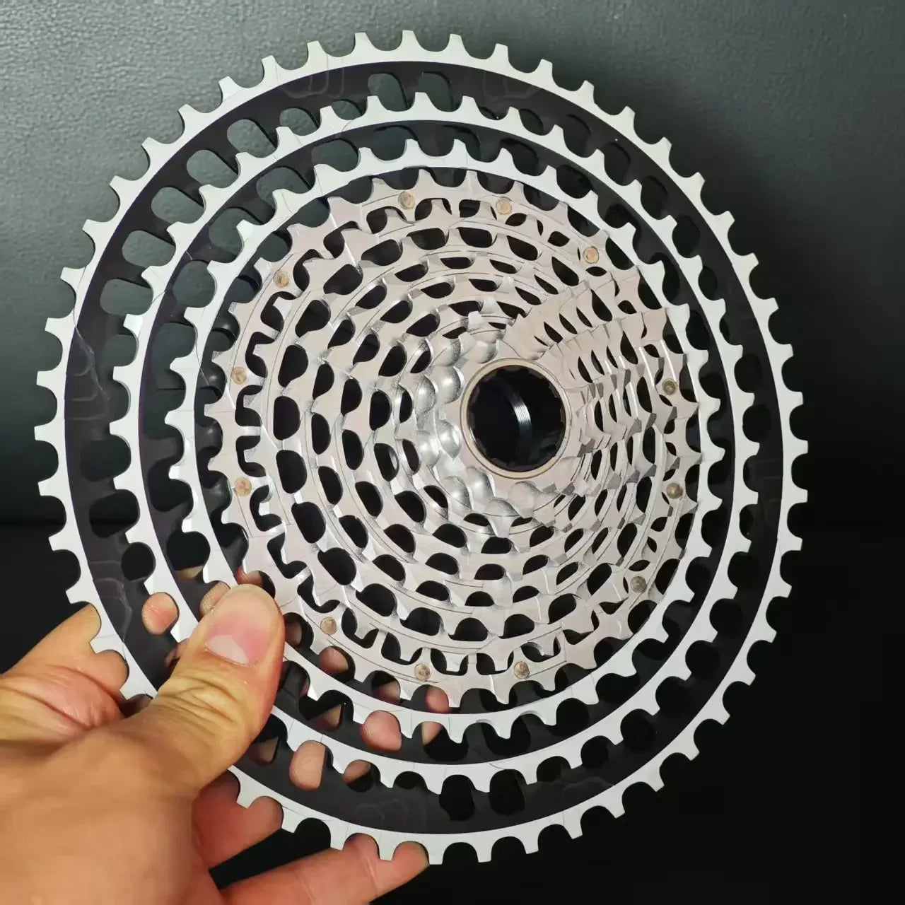 GOLDIX 12-Speed Ultralight MTB Cassette – CNC Sprocket 11-51T/11-46T HG & 10-46T/10-51T XD for Shimano SRAM